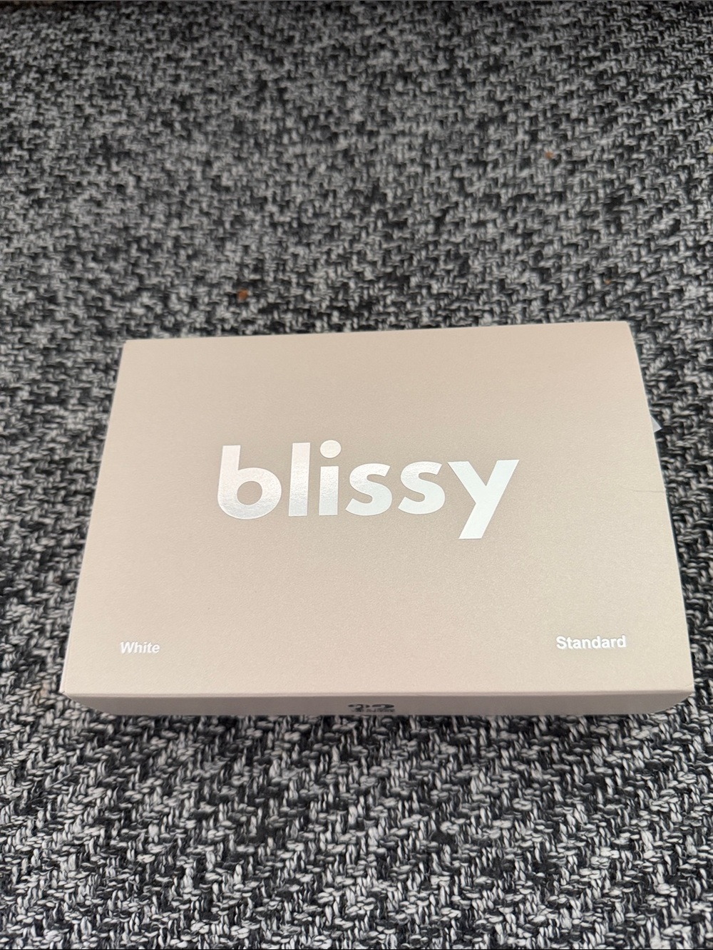 Blissy White Pillowcase